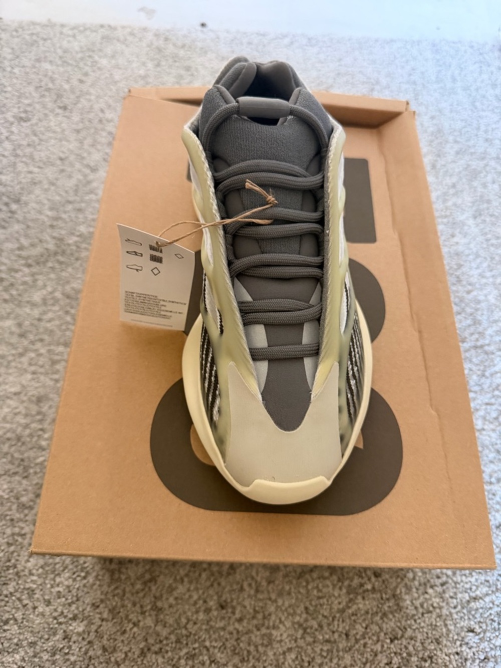 Brand New Yeezy Boost 700 V3 Gray Olive Sneakers